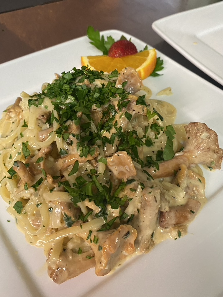 Linguine mit Eierschwämmli – Tagesempfehlung im Restaurant Traube St. Gallen