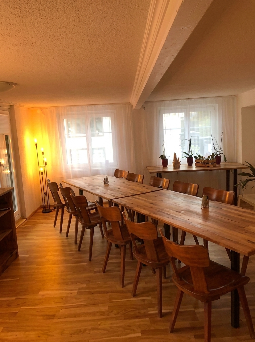 Rustikale Gaststube im Restaurant Traube St. Gallen