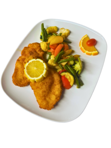 Panierte Schweins Schnietzel